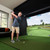 Carl's Place 8' x 10.5' Pro Golf Simulator Enclosure Kit