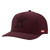 Ghost Golf GG Bonded Icon Snapback Hat - Burgundy