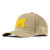 Branded Bills University of Michigan Block M Snapback Hat - Desert