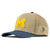 Branded Bills University of Michigan Block M Snapback Hat - Desert / Orion