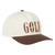 Cobra Pines Snapback Hat - Alpine Snow / Chestnut Brown