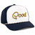 GoodGood Good And Gold Rope Snapback Hat - Navy / White / Gold