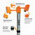 Orange Whip Putt Master