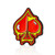Pins & Aces Flamin' Spade Golf Ball Marker