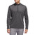 Adidas Space Dye 1/4 Zip Pullover Black Melange Small