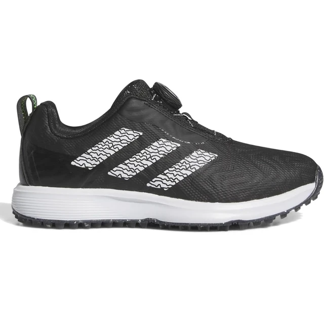 Adidas Youth S2G Spikeless Junior Golf Shoes - White/Light Purple