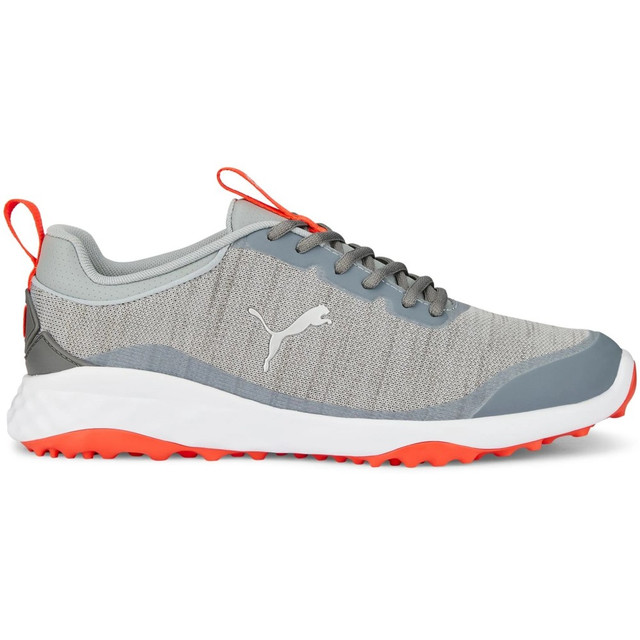 Puma Men's Fusion Pro Golf Shoes Quarry/Silver/Quarry - Maple Hill