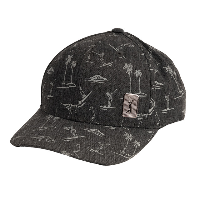 PGA Tour Airflux Mesh Adjustable Hat - Maple Hill Golf display picture 2