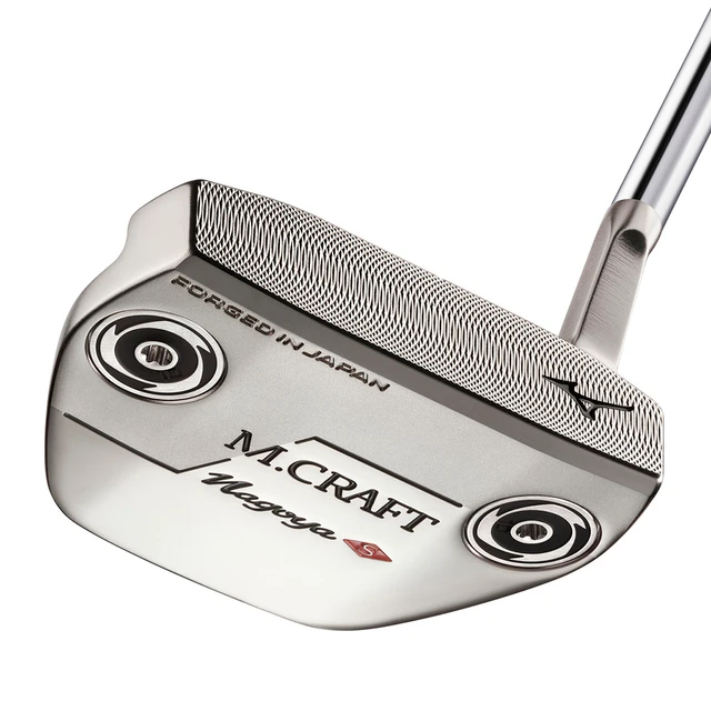 NJS medalist club MIZUNO AAA 競輪ピスト　pista Mizuno M Craft Nagoya Slant Neck Putter - Nickel - Maple Hill Golf