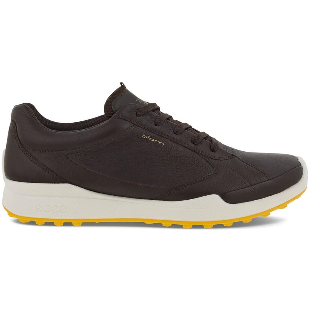 とと　美品　ECCO M GOLF BIOM H4 42 / 26cm Men's ECCO® Golf BIOM H4 Leather Gore-Tex Shoe | White