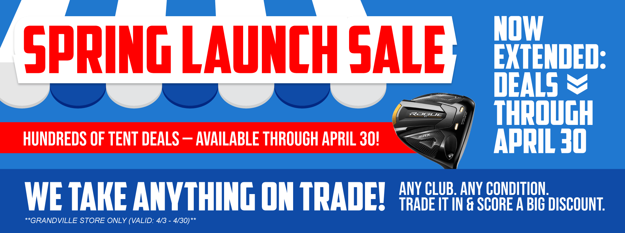 Extended: Spring Launch Sale