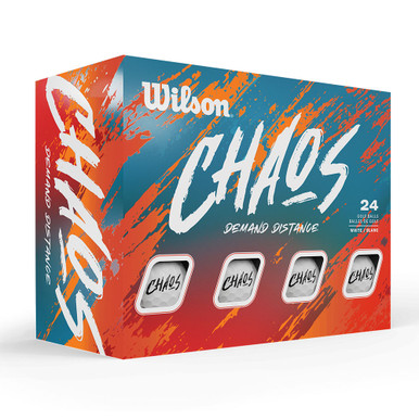 Wilson CHAOS Double Dozen Golf Balls - Maple Hill Golf
