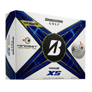 Bridgestone Tour B XS MindSet White Golf Balls - Prior Generation Bridgestone Tour B XS MindSet White Golf Balls - Prior Generation