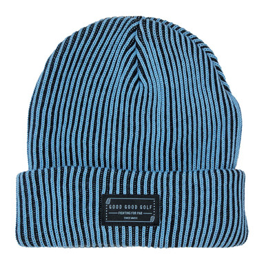GoodGood Drive Beanie Hat - Blue / Black - Maple Hill Golf