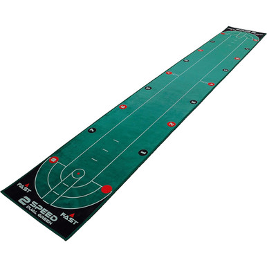 JEF World of Golf 2-Speed Dual Green Putting Mat - Maple Hill Golf