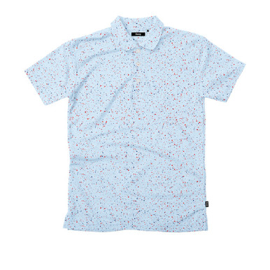 FR2 GOLF polo shirt ブルー 半袖 G/FORE Tux No Logo Golf Polo - Carl's Golfland