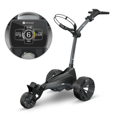 【快くんmama】リントンズ　Caddy　ティーポットキャディー　イギリス MotoCaddy 2026 M1 DHC Electric Caddy - Maple Hill Golf