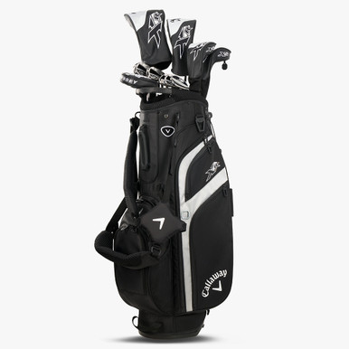 Callaway XR 26 13-Piece Black/Silver Complete Golf Set - Maple