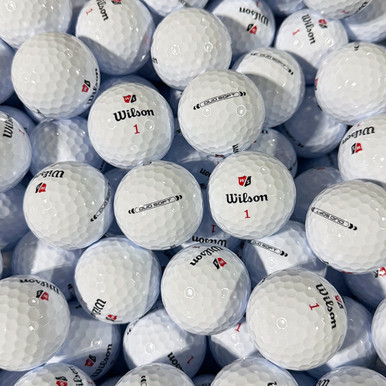 Wilson Staff DUO Soft BULK White Golf Balls - Prior Generation