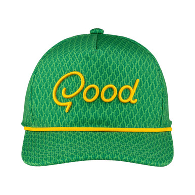 GoodGood Cactus Verde Rope Snapback Hat - Green / Yellow - Maple