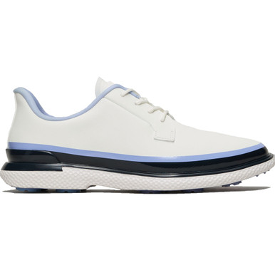 G/Fore Women's GALLIVAN2R Tuxedo Stripe Kiltie Golf Shoes - Snow