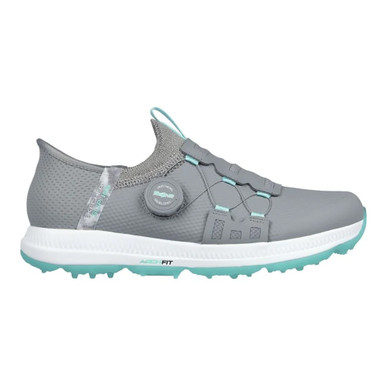 Skechers Women's Go Golf Elite 5 Slip Ins Golf Shoes - Gray/Aqua