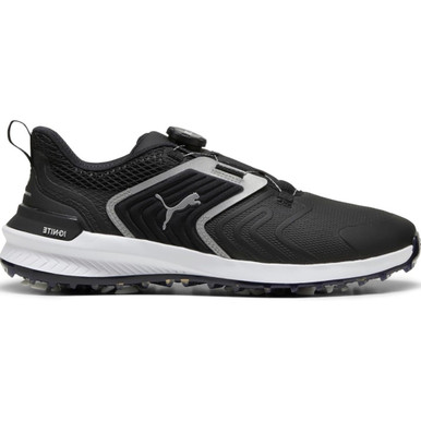 Puma Men's Ignite Innovate DISC Golf Shoes - Black/White - Maple