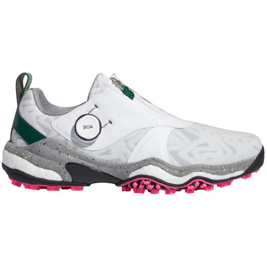 Adidas Men's Codechaos BOA 25 Golf Shoes - White/Black/Green