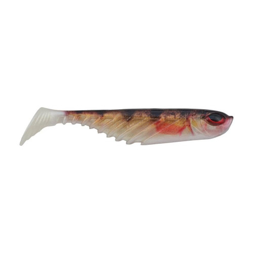 Berkley PowerBait Ripple Shad Fishing Soft Bait, HD Yellow Perch, 5"