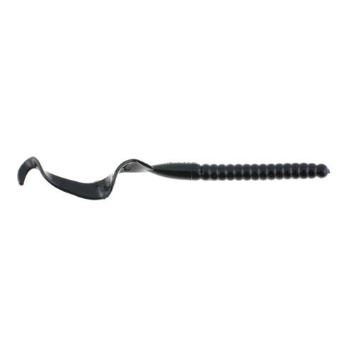 Berkley PowerBait® Power Worm Fishing Bait, Black, 4in | 10cm, Irresistible Flavor, Classic Curly Tail Worm Profile, Ideal for Spring, Summer and Fall Fishing