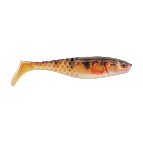 Berkley PowerBait Paddlin' Power Stinger Fishing Bait, HD Yellow Perch, 3.5in, Irresistible Scent and Flavor, Ideal for Bass, Pike, Musky and More