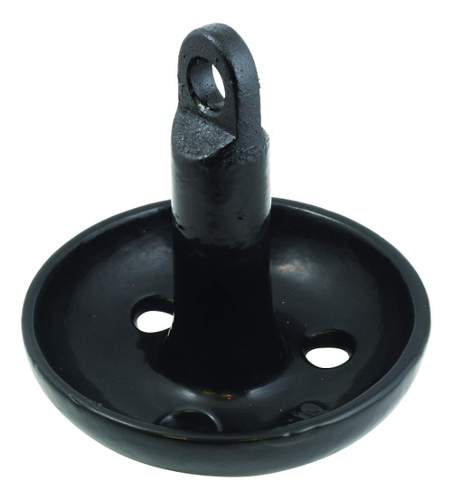 Attwood Cast Iron Mushroom Anchor, 8-Pound, Black PVC-coated