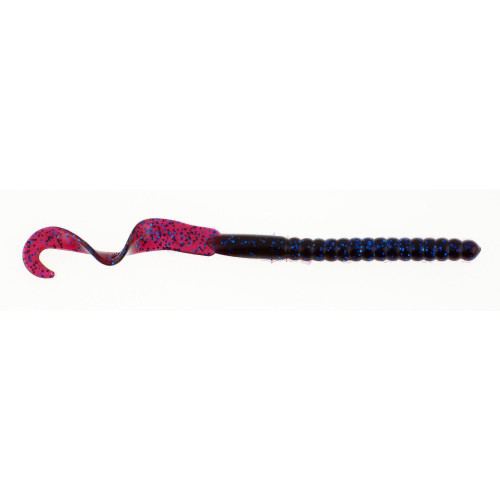 Berkley PowerBait® Power Worm Fishing Bait, Blue Fleck, 4in | 10cm, Irresistible Flavor, Classic Curly Tail Worm Profile, Ideal for Spring, Summer and Fall Fishing