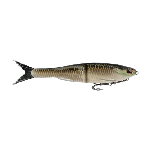 Berkley PowerBait® Nessie Glide Bait, Shad, 5 in, Fishing Bait with Irresistible Flavor, Soft Swimbait Ideal for Bass Fishing, Equipped with Fusion19 Hook