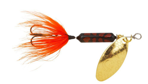 Yakima Bait Wordens 208-RUCD Rooster Tail in-Line Spinner, 2 1/4", 1/8 oz