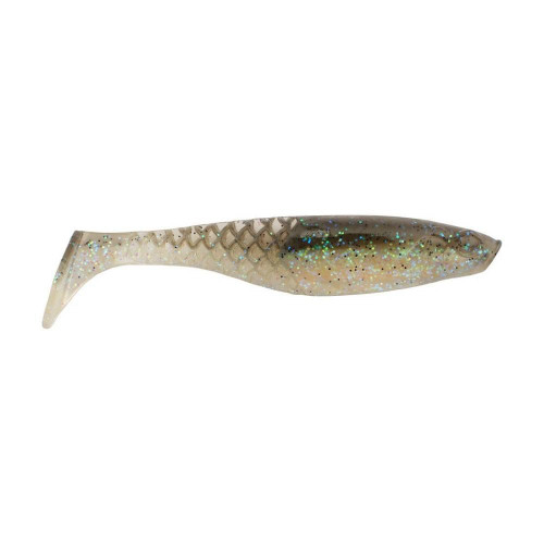 Berkley PowerBait Paddlin' Power Stinger Fishing Bait, Electric Shad, 4.25in, Irresistible Scent and Flavor, Ideal for Bass, Pike, Musky and More