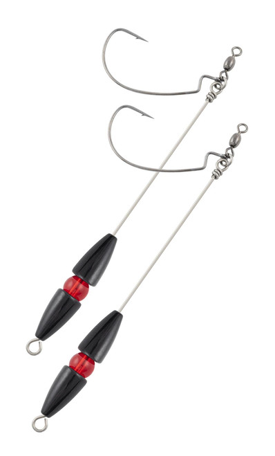 Matzuo America Tokyo Rig 1oz 3/0 Black Nickel 2pk