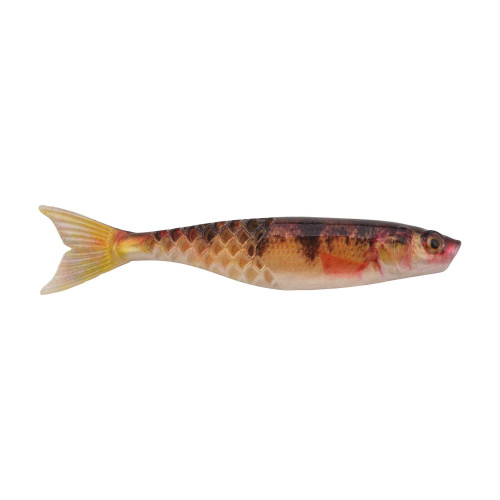 Berkley PowerBait PowerStinger Fishing Soft Bait, HD Yellow Perch, 4 1/4"