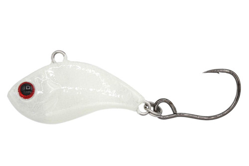 Z-Viber Original - Ultra Light and Ice Fishing Lure - Mini Lipless Crankbait - 1/16oz Rattle Bait (1") (Albiglow (Glow))