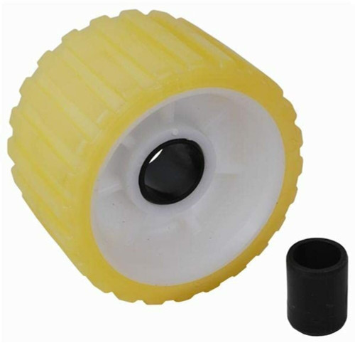 Attwood Corporation Rib Roller 5" Yellow 11882-1
