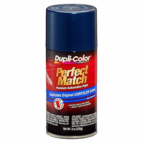 Dupli-Color EBCC04097 Perfect Match Automotive Spray Paint – Chrysler Patriot Blue Metallic, PBT/PB7 – 8 oz. Aerosol Can