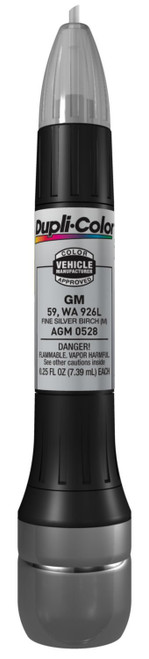 Dupli-Color AGM0528 Scratch Fix All-In-1 Exact-Match Automotive Touch-Up Paint – General Motors Fine Silver Birch – Paint Pen, 0.5 Fl Oz (Pack of 1)