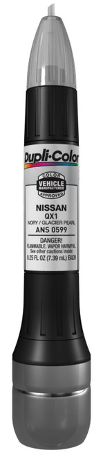 Dupli-Color ANS0599 Scratch Fix All-In-1 Exact-Match Automotive Touch-Up Paint – Nissan Ivory/Glacier – 0.25 oz. Paint Pen