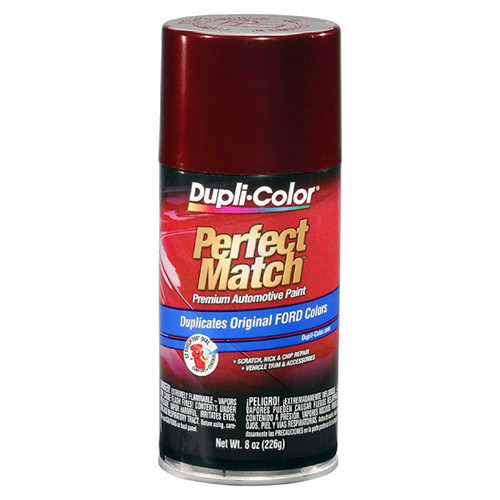 Dupli-Color EBFM03737 Perfect Match Automotive Spray Paint – Ford Dark Toreador Red, JL/JM – 8 oz. Aerosol Can