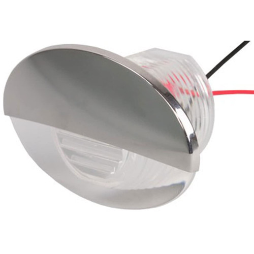 Sea Dog 401275-1 Flush-Mount LED Courtesy Light (2-1/2" Oval, White),1 Pack