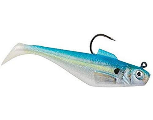 Berkley PowerBait Pre-Rigged Swim Shad Fishing Bait, HD Sexy Shad, 3in | 8cm, Irresistible Scent & Flavor, Realistic Profile, Ready-to-Fish, Ideal for Bass, Walleye, Pike and More
