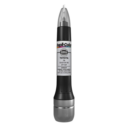 Dupli-Color EATY16390 Scratch Fix All-In-1 Exact-Match Automotive Touch-Up Paint – Toyota Silver Sky – 0.25 oz. Paint Pen