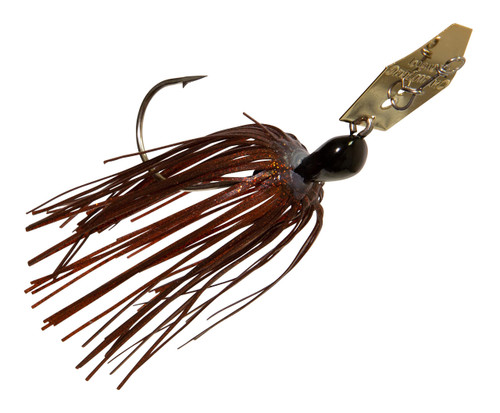 Z-MAN Chatterbait, Brown Black, 3/8-Ounce