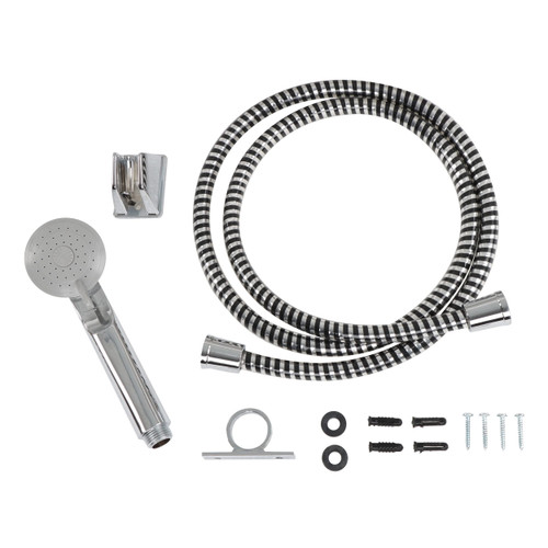 Empire Faucets RV Bathroom Shower Sprayer Kit - Chrome Shower Head with Handheld Shower Hose for Camp and Travel Trailer