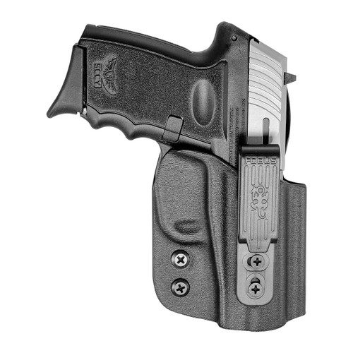 Fobus SYDVG Concealed Carry Holster for SCCY DVG-1, DVG-1RDR, and DVG-1RD Pistol, Optics Ready, Tuckable IWB and OWB, Right Handed